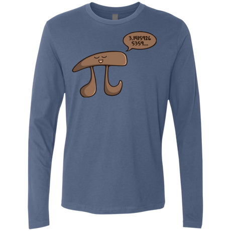 T-Shirts Indigo / Small I am Pi Men's Premium Long Sleeve