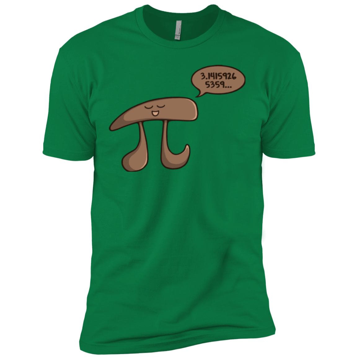 T-Shirts Kelly Green / X-Small I am Pi Men's Premium T-Shirt