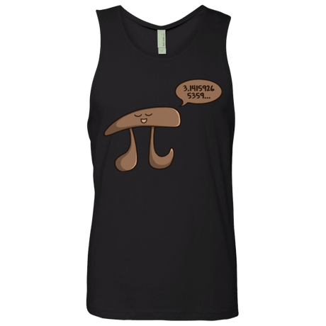 T-Shirts Black / Small I am Pi Men's Premium Tank Top