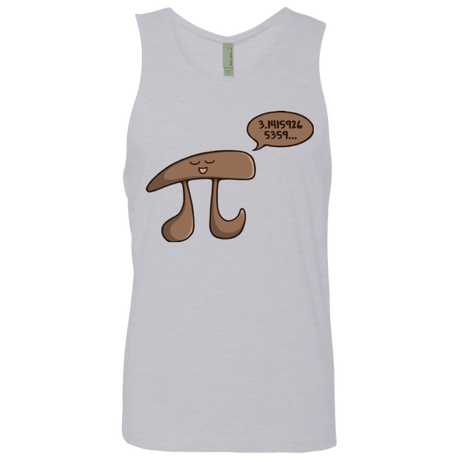 T-Shirts Heather Grey / Small I am Pi Men's Premium Tank Top