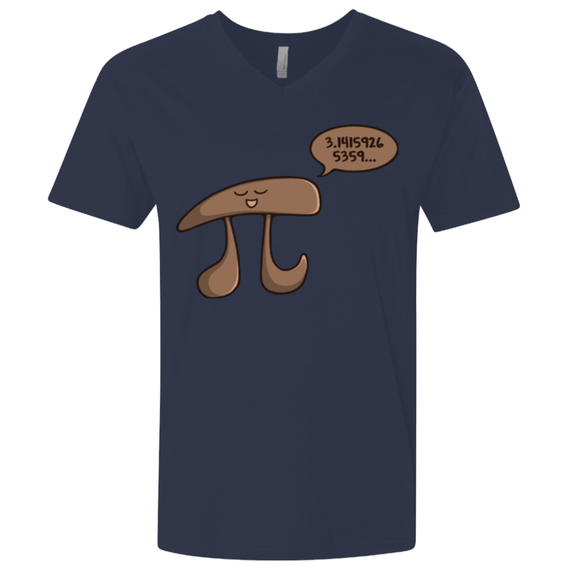 T-Shirts Midnight Navy / X-Small I am Pi Men's Premium V-Neck