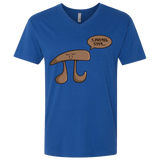 T-Shirts Royal / X-Small I am Pi Men's Premium V-Neck