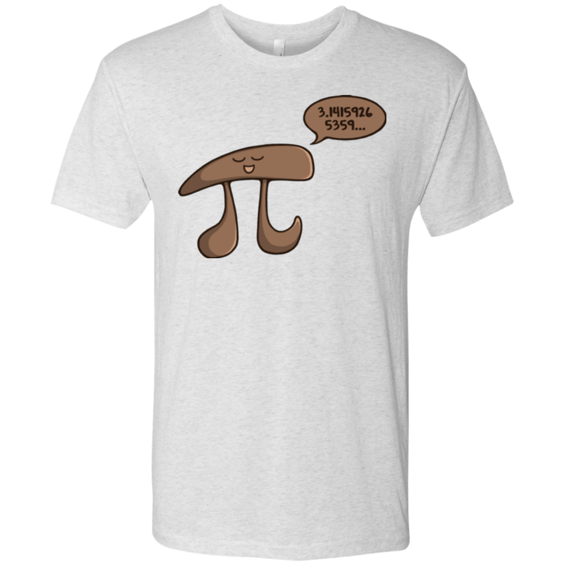 T-Shirts Heather White / Small I am Pi Men's Triblend T-Shirt