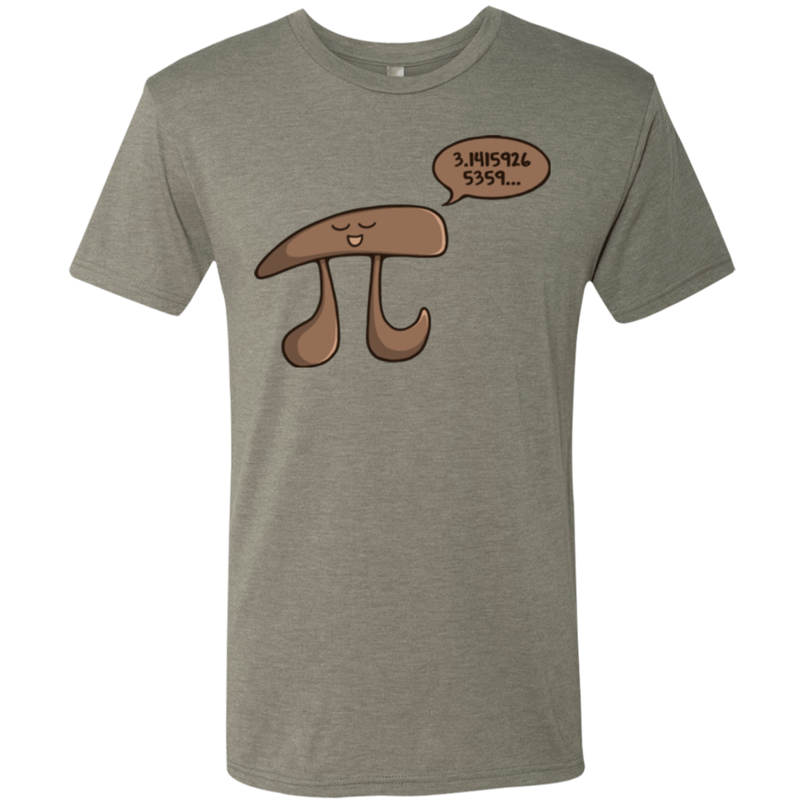 T-Shirts Venetian Grey / Small I am Pi Men's Triblend T-Shirt