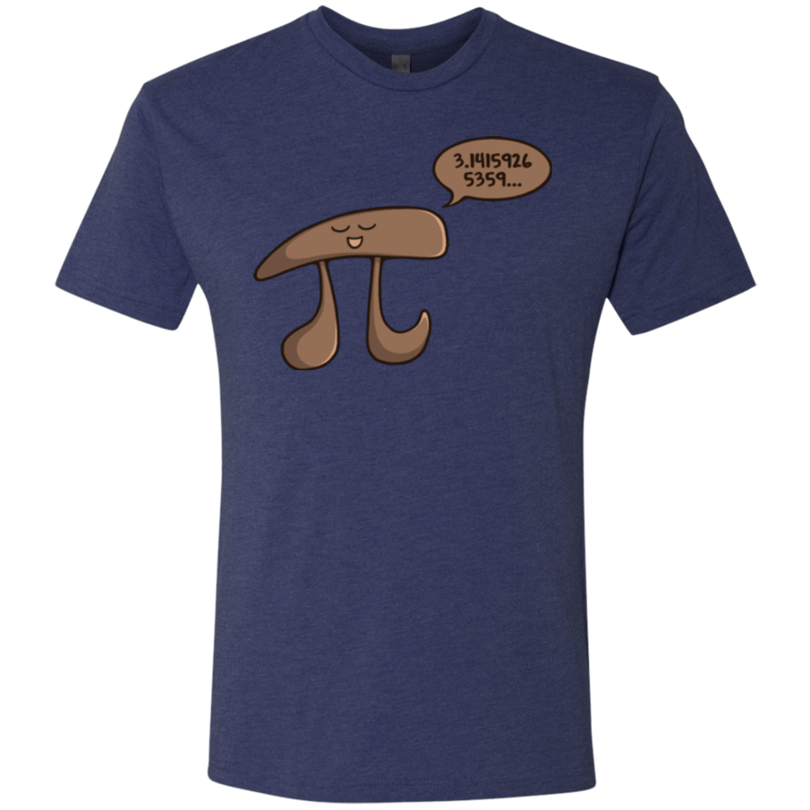 T-Shirts Vintage Navy / Small I am Pi Men's Triblend T-Shirt