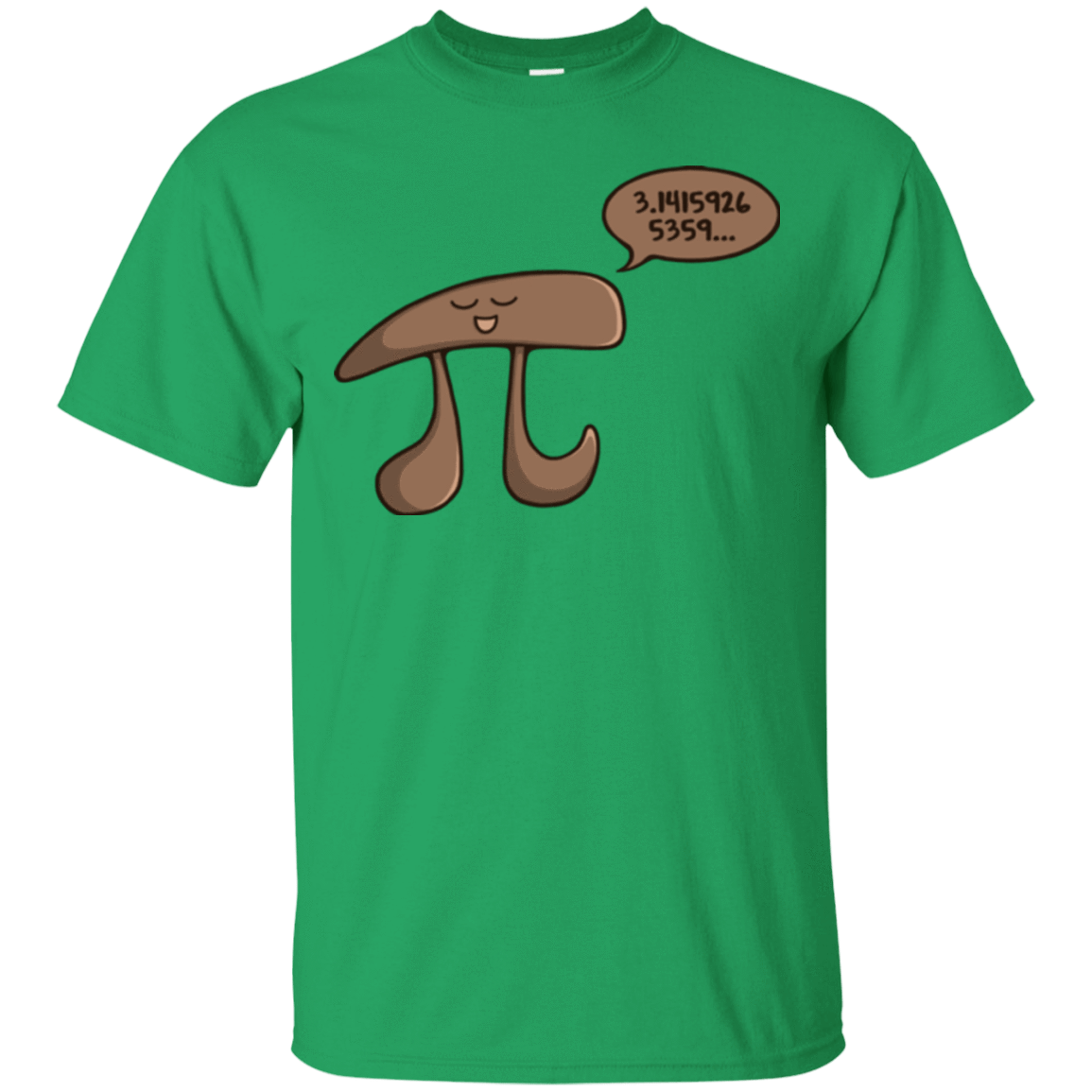 T-Shirts Irish Green / Small I am Pi T-Shirt