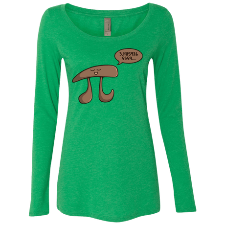 T-Shirts Envy / Small I am Pi Women's Triblend Long Sleeve Shirt