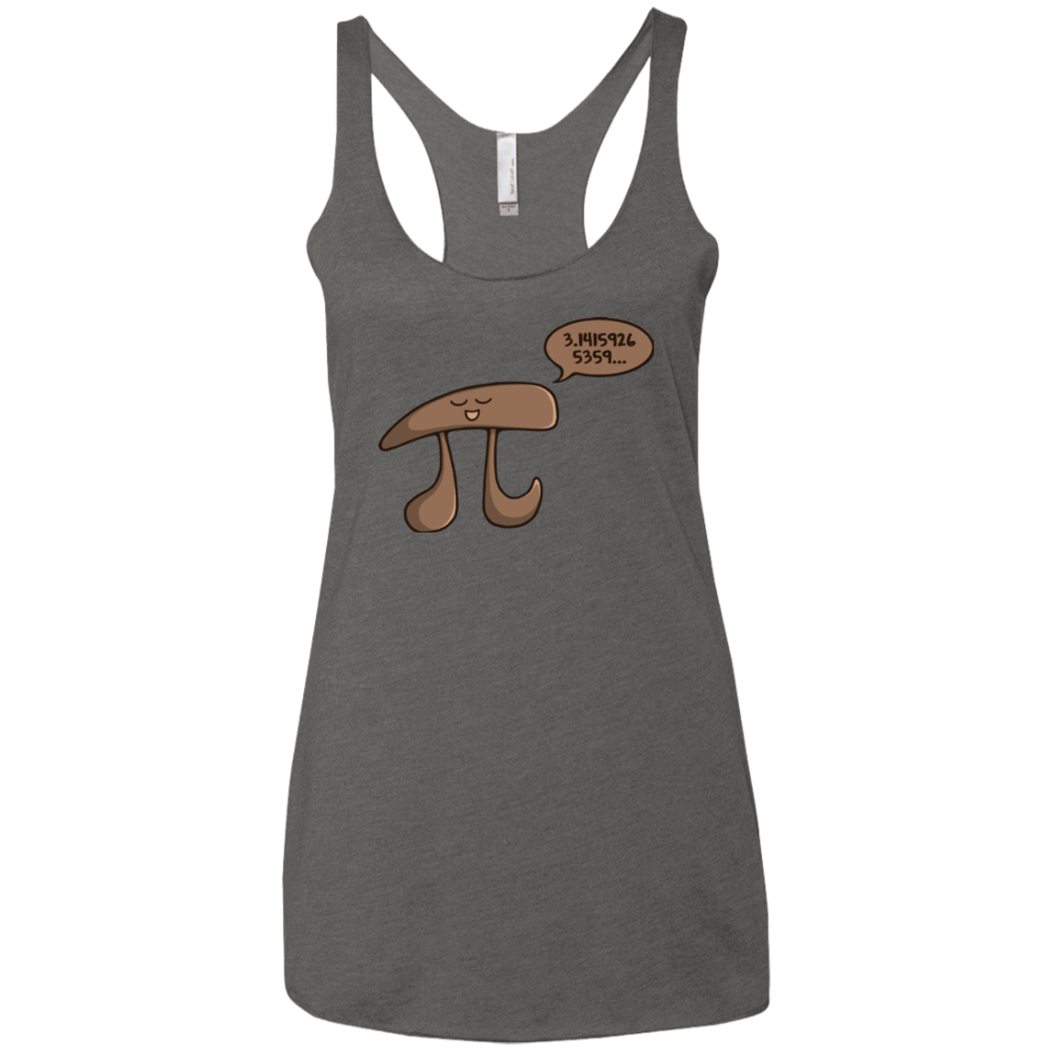 T-Shirts Premium Heather / X-Small I am Pi Women's Triblend Racerback Tank