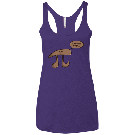 T-Shirts Purple / X-Small I am Pi Women's Triblend Racerback Tank