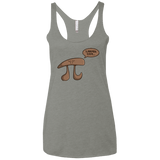 T-Shirts Venetian Grey / X-Small I am Pi Women's Triblend Racerback Tank
