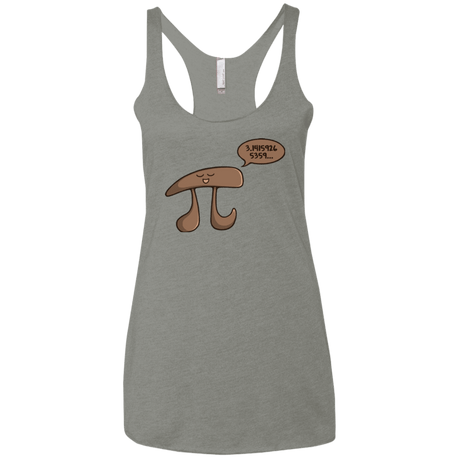 T-Shirts Venetian Grey / X-Small I am Pi Women's Triblend Racerback Tank