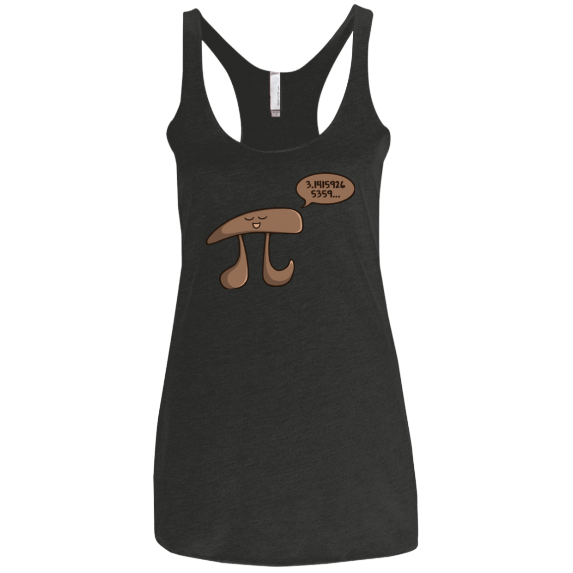 T-Shirts Vintage Black / X-Small I am Pi Women's Triblend Racerback Tank