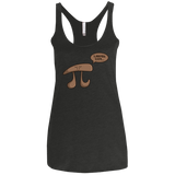 T-Shirts Vintage Black / X-Small I am Pi Women's Triblend Racerback Tank