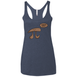 T-Shirts Vintage Navy / X-Small I am Pi Women's Triblend Racerback Tank