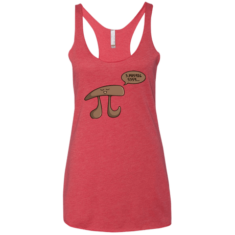 T-Shirts Vintage Red / X-Small I am Pi Women's Triblend Racerback Tank