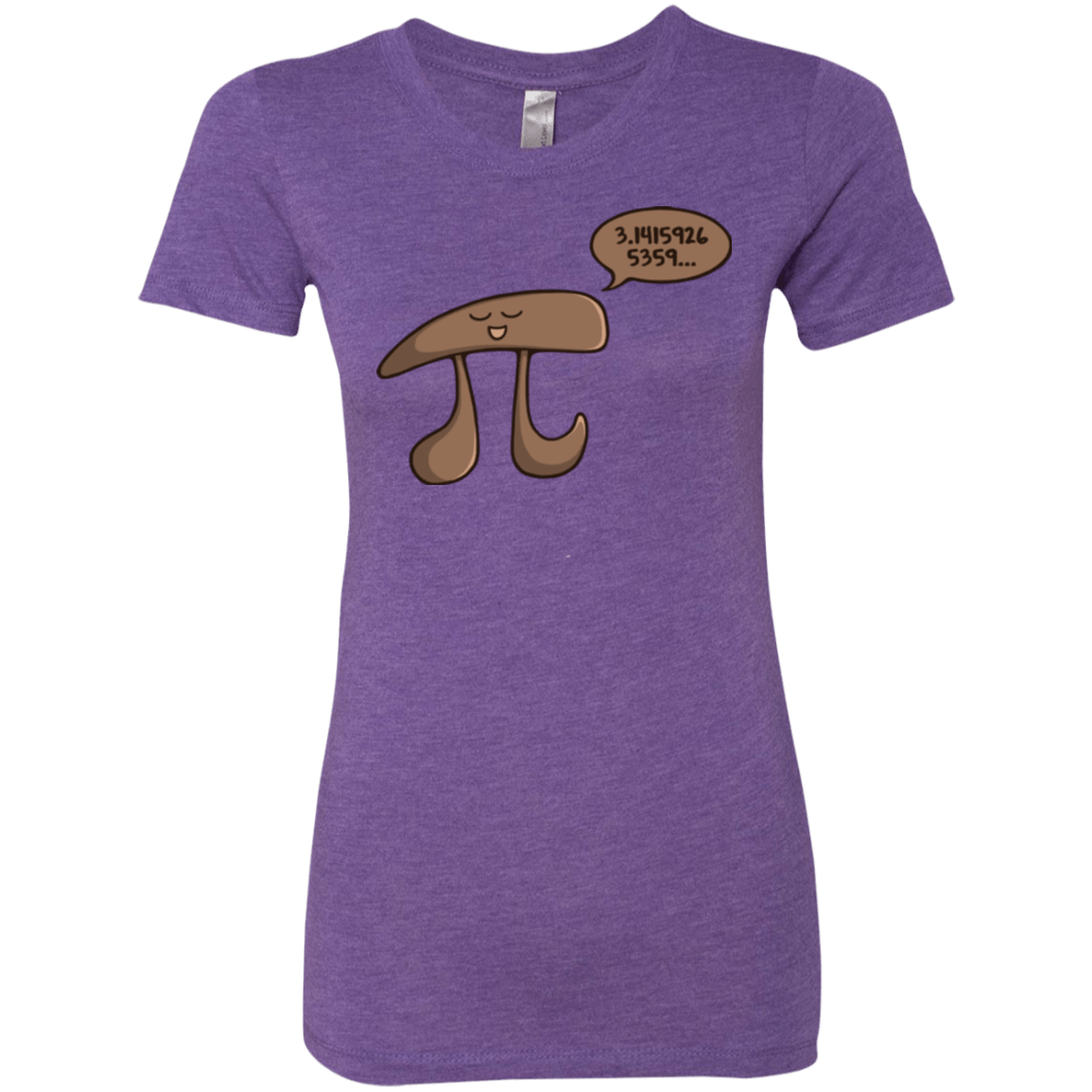 T-Shirts Purple Rush / Small I am Pi Women's Triblend T-Shirt
