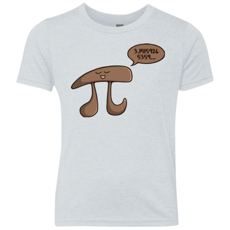 T-Shirts Heather White / YXS I am Pi Youth Triblend T-Shirt