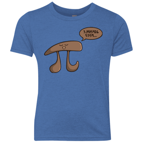 T-Shirts Vintage Royal / YXS I am Pi Youth Triblend T-Shirt
