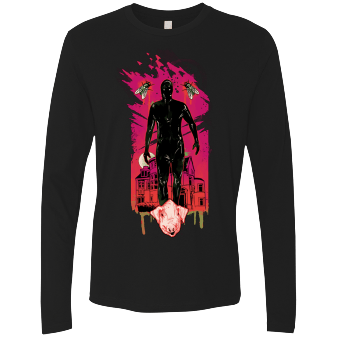 T-Shirts Black / Small I Am Rubber Men's Premium Long Sleeve