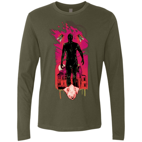 T-Shirts Military Green / Small I Am Rubber Men's Premium Long Sleeve