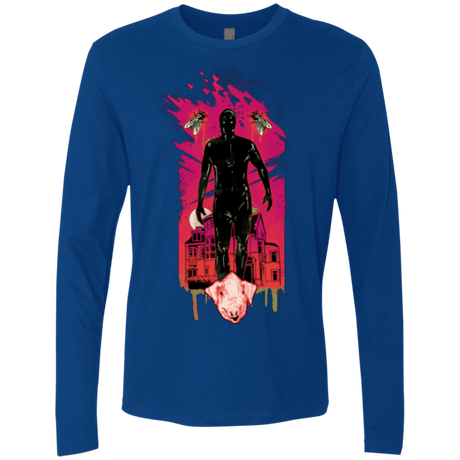 T-Shirts Royal / Small I Am Rubber Men's Premium Long Sleeve