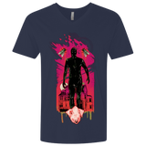 T-Shirts Midnight Navy / X-Small I Am Rubber Men's Premium V-Neck