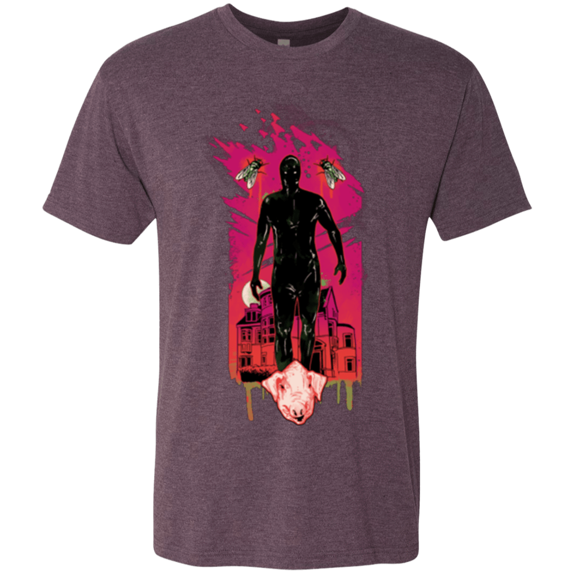 T-Shirts Vintage Purple / Small I Am Rubber Men's Triblend T-Shirt