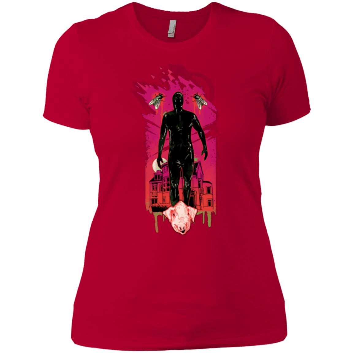 T-Shirts Red / X-Small I Am Rubber Women's Premium T-Shirt
