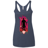 T-Shirts Vintage Navy / X-Small I Am Rubber Women's Triblend Racerback Tank