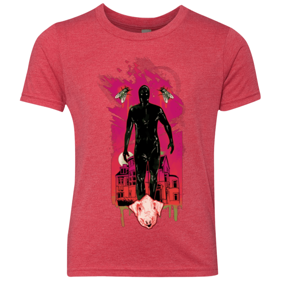 T-Shirts Vintage Red / YXS I Am Rubber Youth Triblend T-Shirt