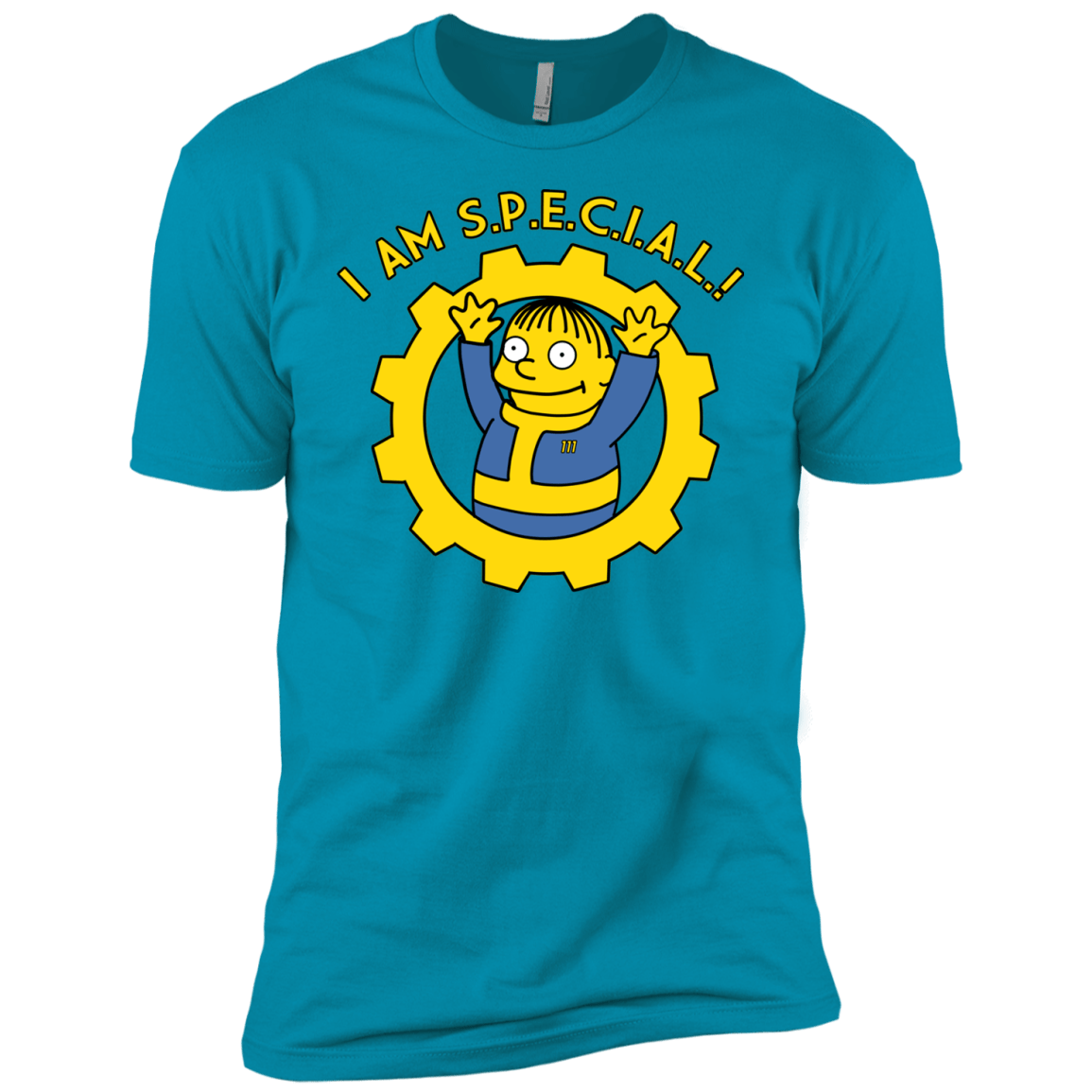 T-Shirts Turquoise / YXS I am special Boys Premium T-Shirt