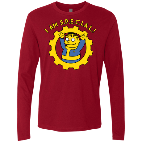 T-Shirts Cardinal / Small I am special Men's Premium Long Sleeve
