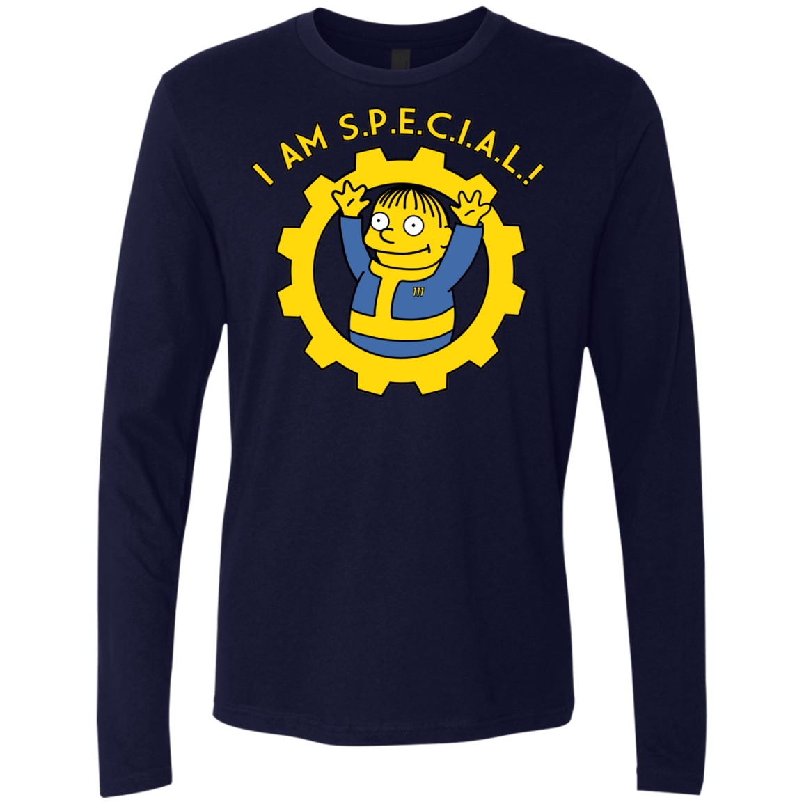 T-Shirts Midnight Navy / Small I am special Men's Premium Long Sleeve
