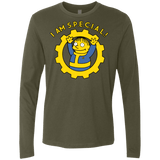 T-Shirts Military Green / Small I am special Men's Premium Long Sleeve