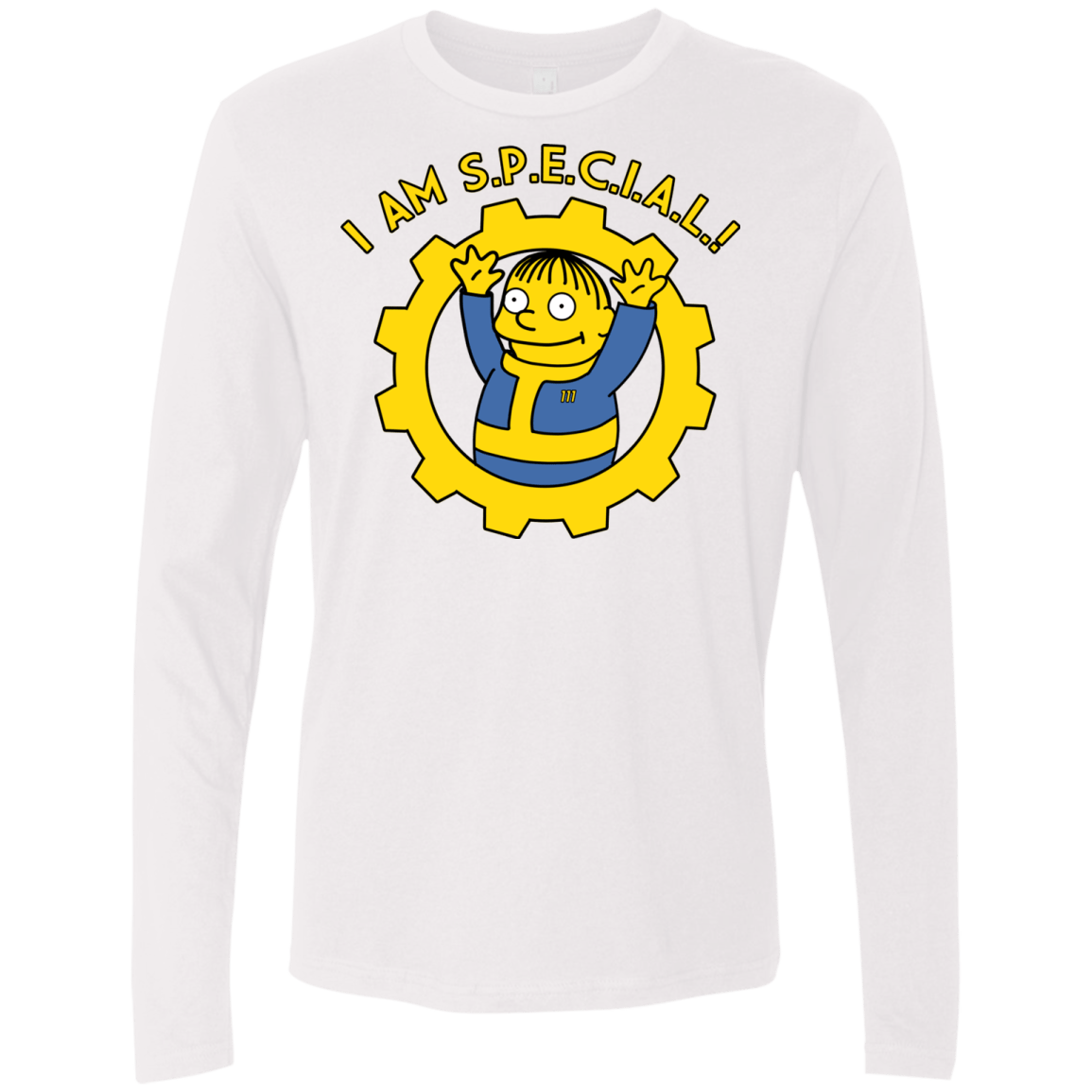 T-Shirts White / Small I am special Men's Premium Long Sleeve
