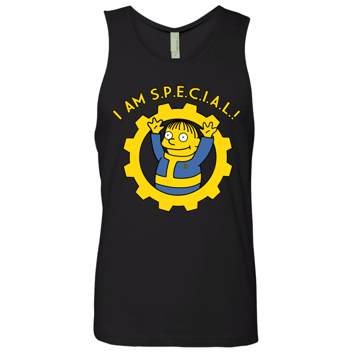 T-Shirts Black / Small I am special Men's Premium Tank Top