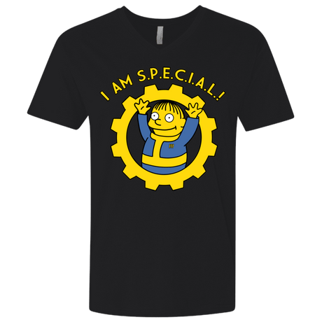 T-Shirts Black / X-Small I am special Men's Premium V-Neck