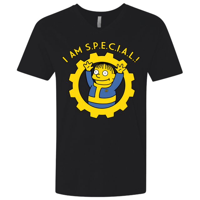 T-Shirts Black / X-Small I am special Men's Premium V-Neck