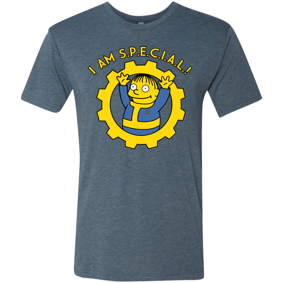 T-Shirts Indigo / Small I am special Men's Triblend T-Shirt