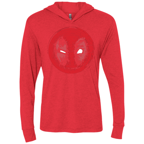 T-Shirts Vintage Red / X-Small I am the Dead Triblend Long Sleeve Hoodie Tee