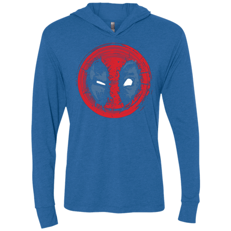 T-Shirts Vintage Royal / X-Small I am the Dead Triblend Long Sleeve Hoodie Tee