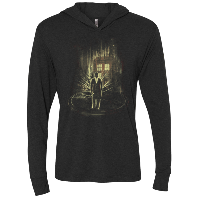 T-Shirts Vintage Black / X-Small I Am The Doctor Triblend Long Sleeve Hoodie Tee