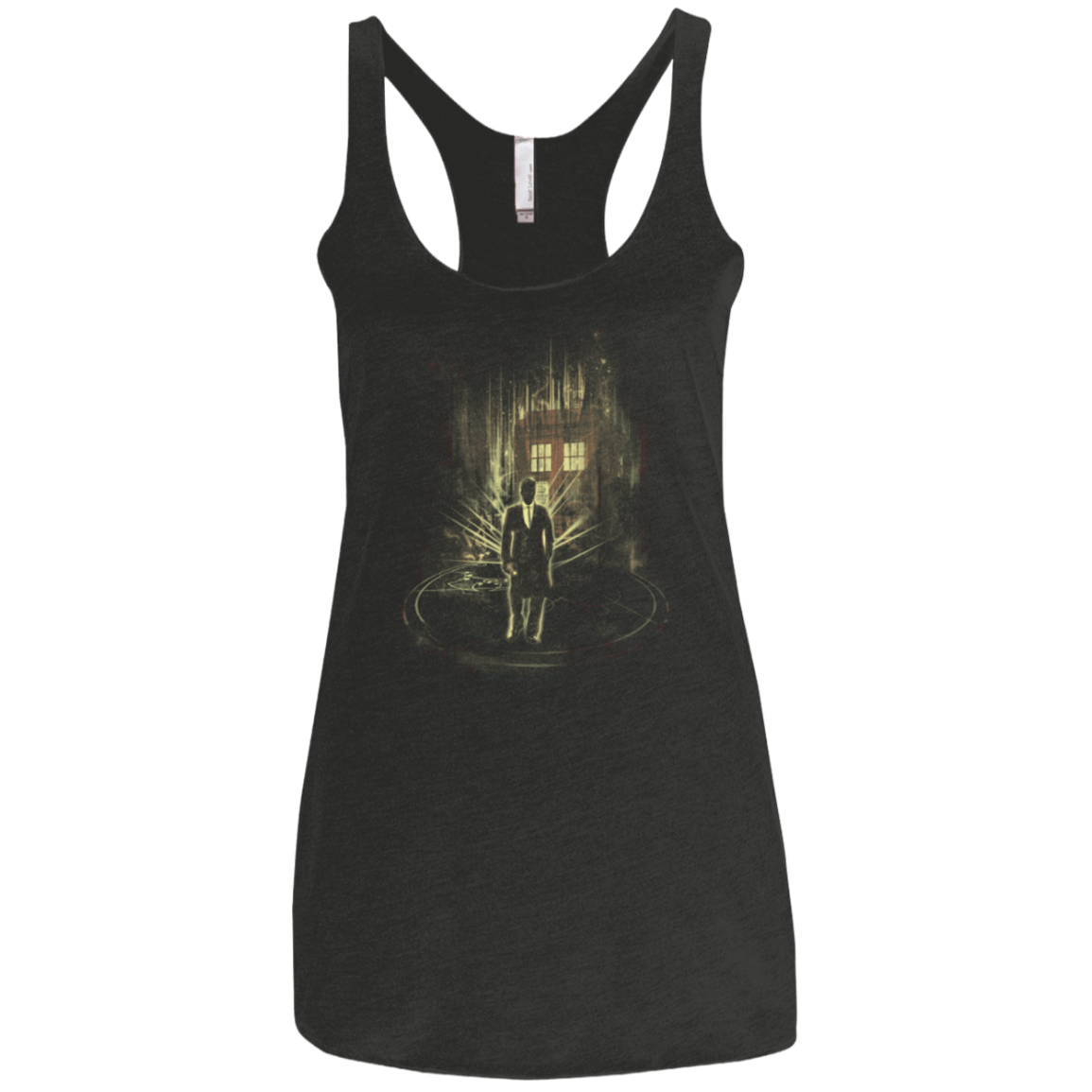 T-Shirts Vintage Black / X-Small I Am The Doctor Women's Triblend Racerback Tank