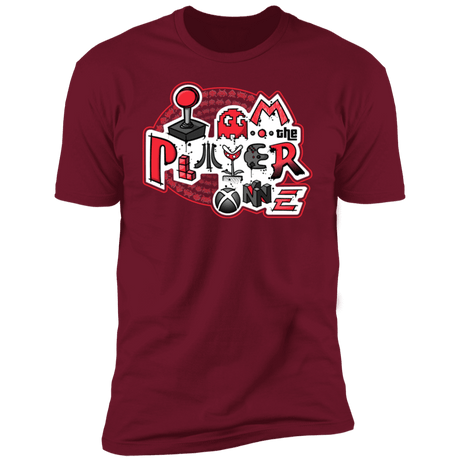 T-Shirts Cardinal / S I Am The Player One Men's Premium T-Shirt