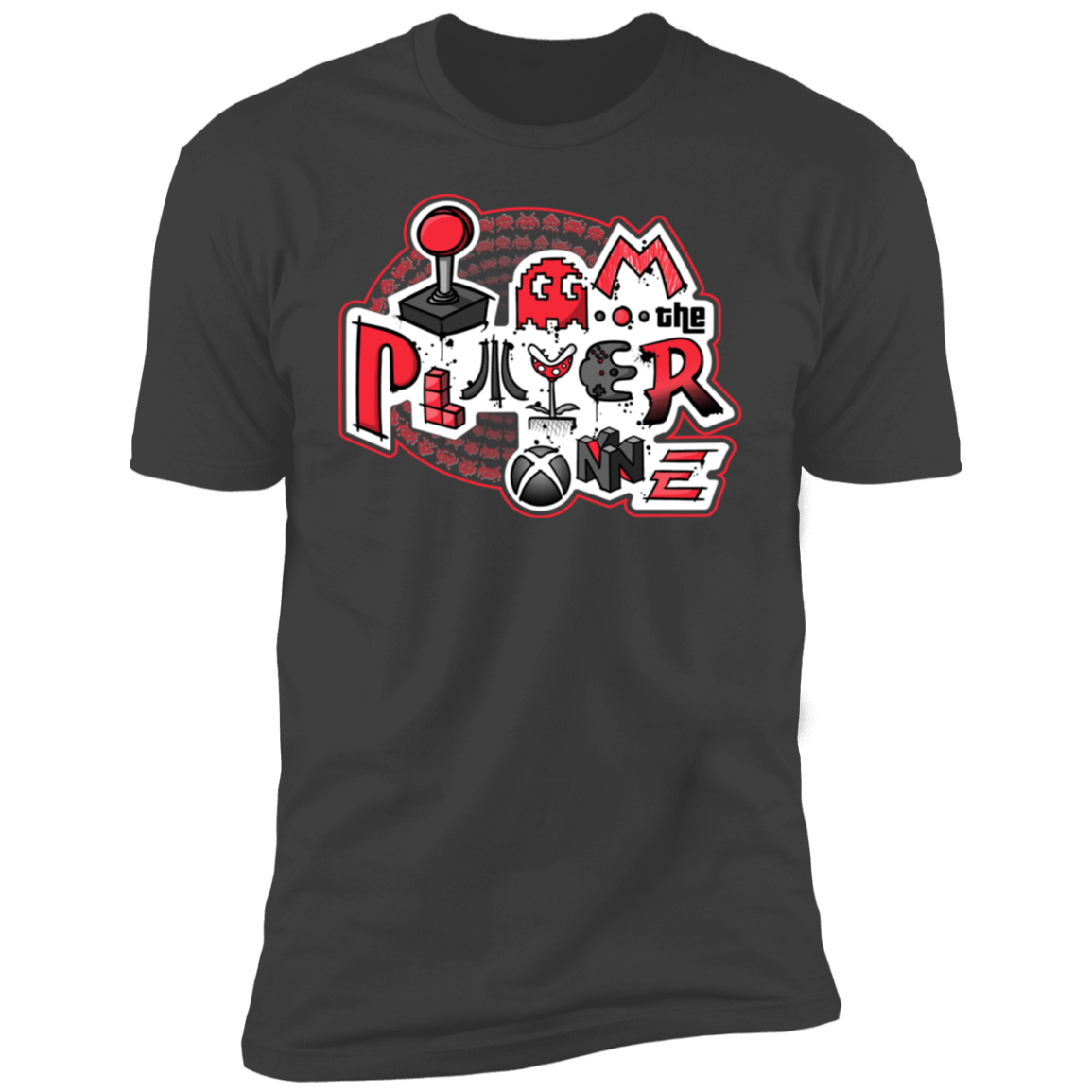 T-Shirts Heavy Metal / S I Am The Player One Men's Premium T-Shirt