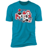 T-Shirts Turquoise / S I Am The Player One Men's Premium T-Shirt