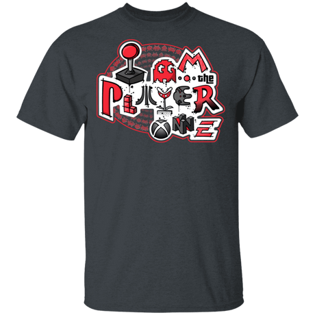 T-Shirts Dark Heather / S I Am The Player One T-Shirt