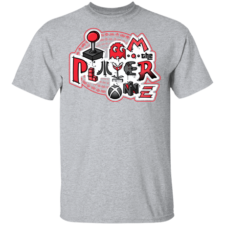 T-Shirts Sport Grey / S I Am The Player One T-Shirt