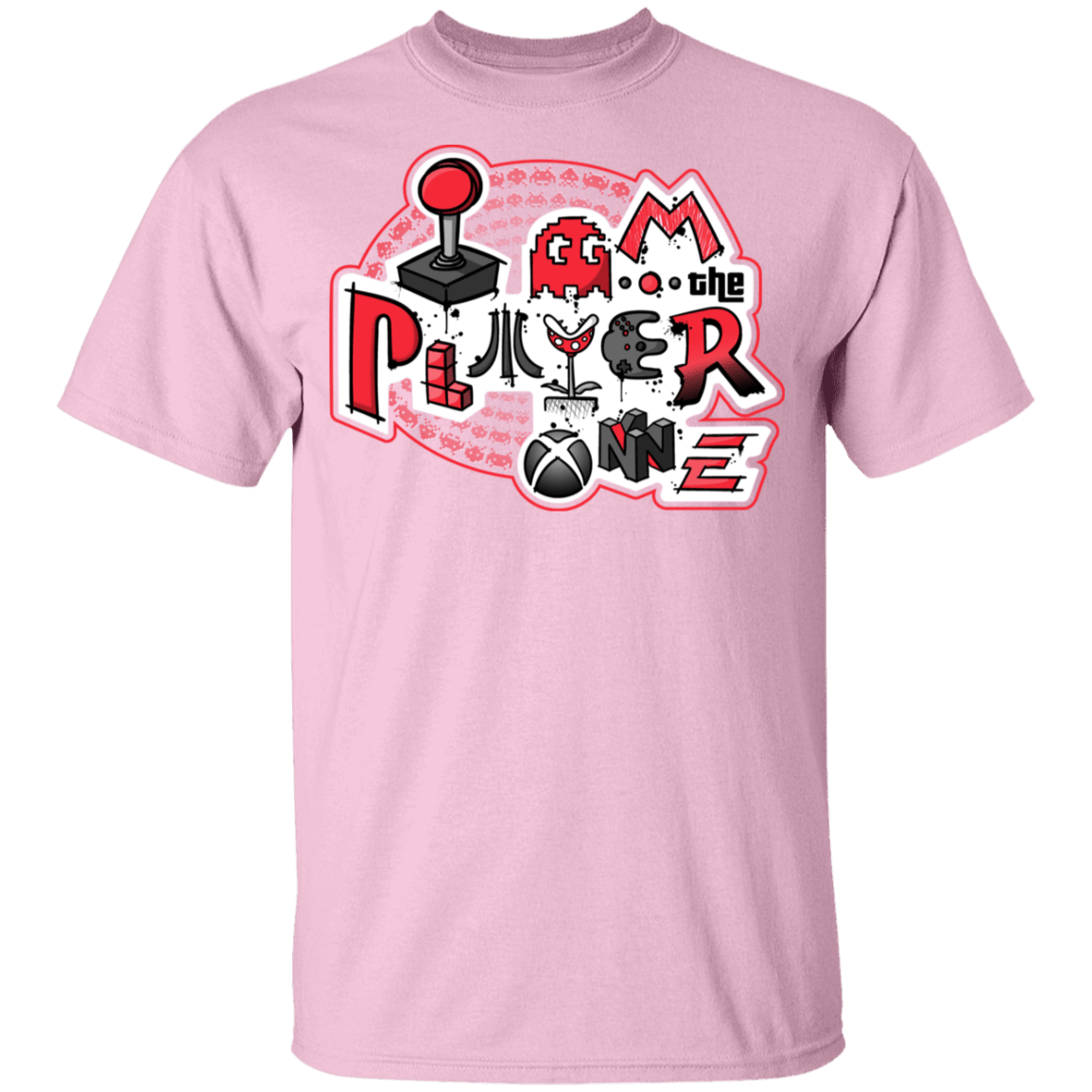 T-Shirts Light Pink / YXS I Am The Player One Youth T-Shirt