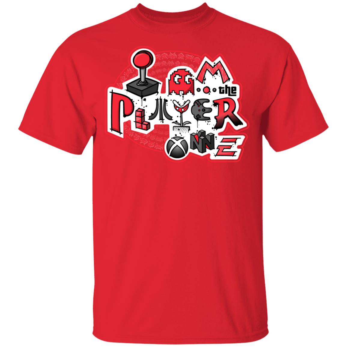 T-Shirts Red / YXS I Am The Player One Youth T-Shirt